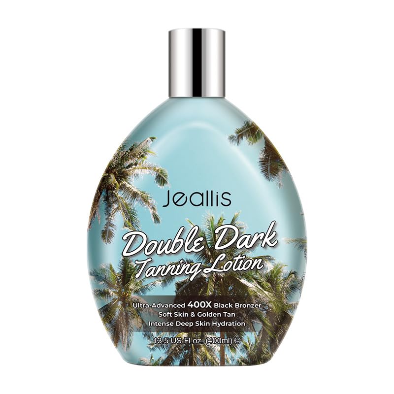 لوسیون برنزه کننده سولاریوم جیالیس مدل Jeallis double dark